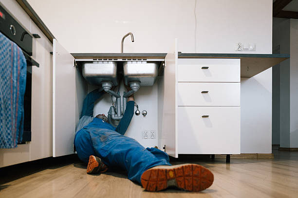 Professional Drain Cleaning technician working in Big Laurel, KY